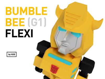 Articulated Flexi Bumble Bee G1 by HX8