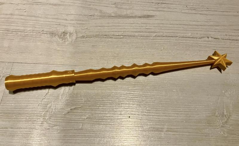 Customizable Magic Wand with toppers