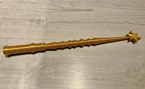 Customizable Magic Wand with toppers