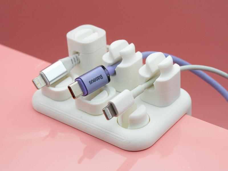 Cable Organiser Bricks by Pork3D.com