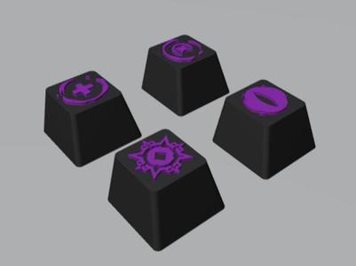Reyna Valorant Keycaps