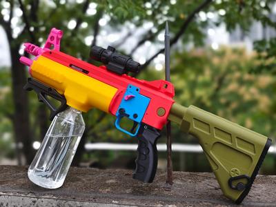 bambu water gun toy electric auto water filling