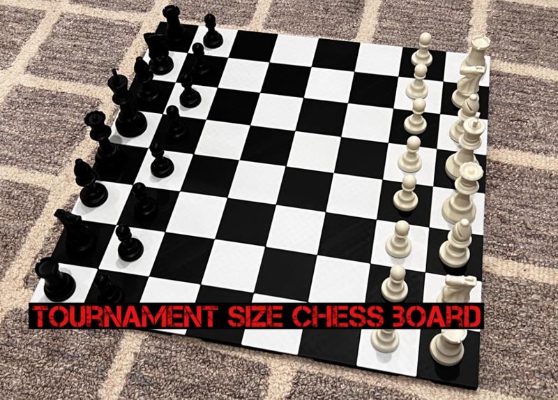 collapsable tournament size ches board 