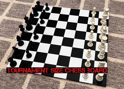 collapsable tournament size ches board 