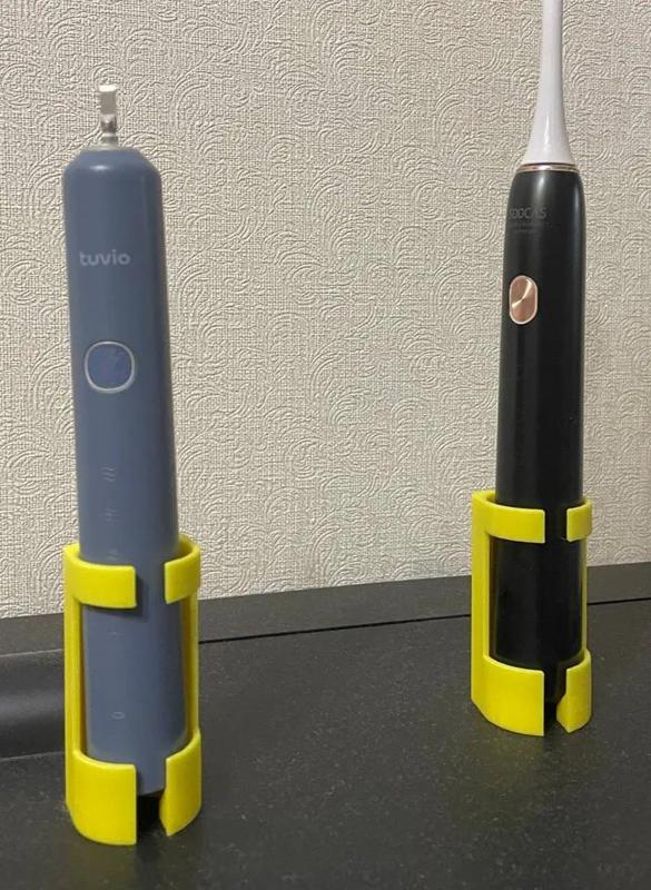 wall brush holder for tuvio and soocas electric brushes   