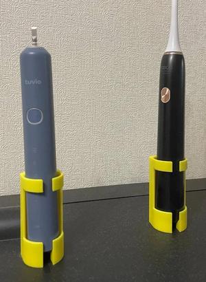 wall brush holder for tuvio and soocas electric brushes   