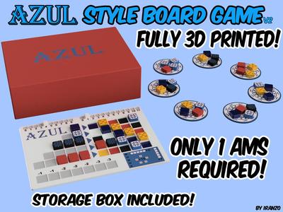 AZUL Style Board Game (V2)