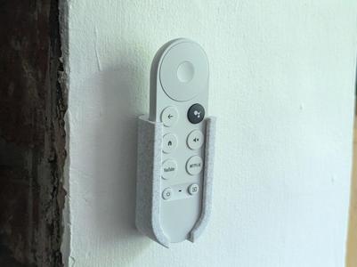 Chromecast Remote Holder - Command Strip Mount