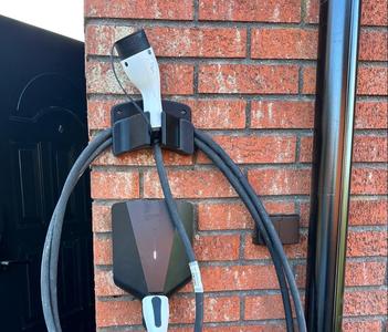 EV charger cable holder