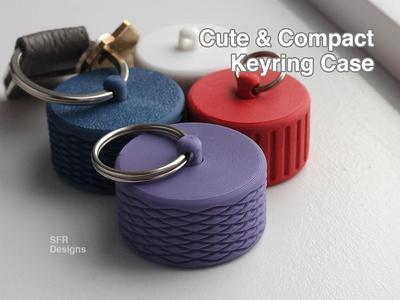 Cute and Compact Keyring Case (Twist Lock)