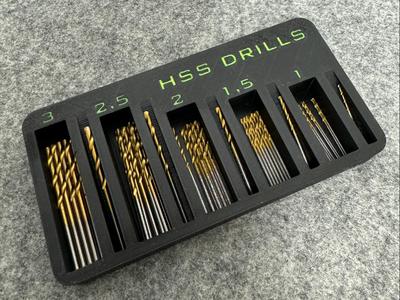 HSS Drills container box