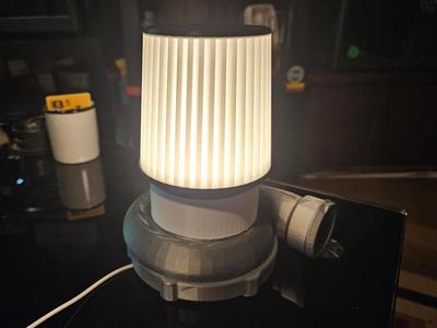 Turbo Base for Air Filter Lamp 001