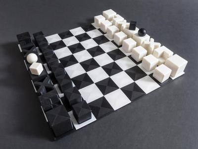 Bauhaus Chess Game