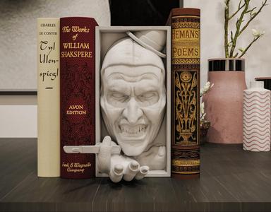 Art the Clown Book Nook and Wall Mount