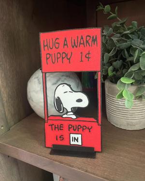 Snoopy Display / 3 color / Hug a puppy / Funny