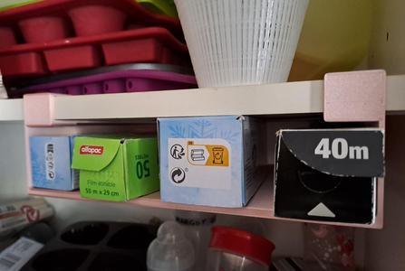 Kitchen Wrap Organizer