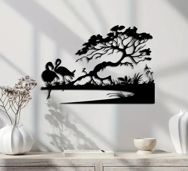 Flamingo Wall Art   