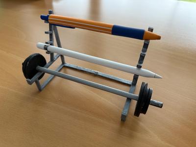 Pen Holder Gym