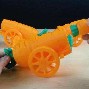 Radish Cannon (Print-in-Place)