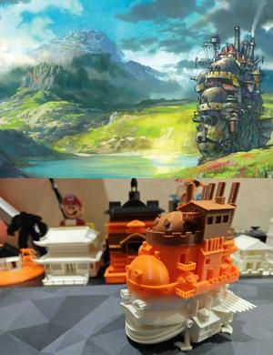 Howl's Moving Castle (Miniature Model)