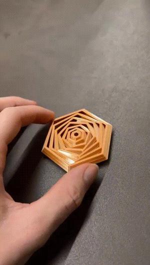 Small Hexagon Fidget
