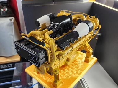 marine engine power