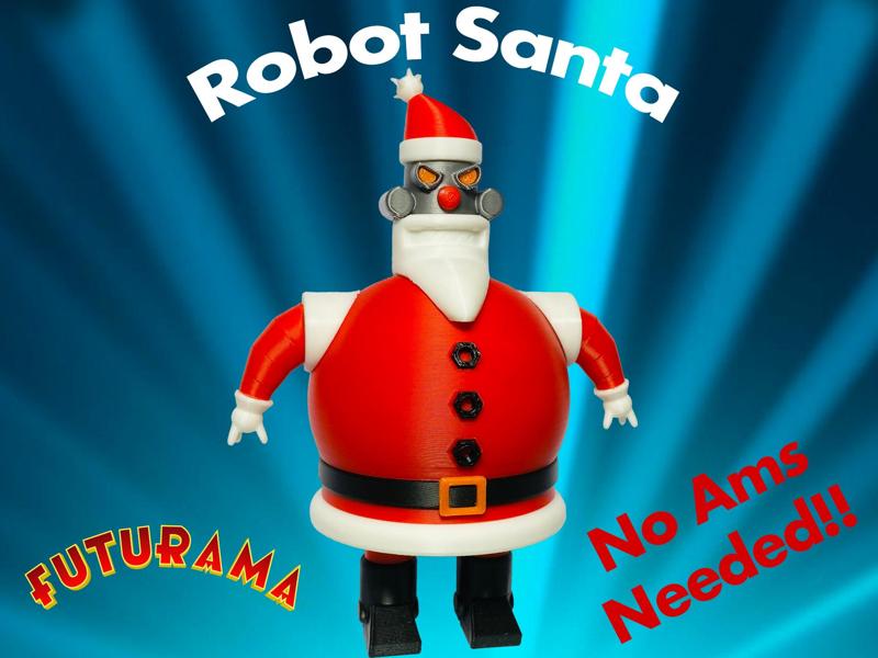 Robot Santa - Futurama - Multipart