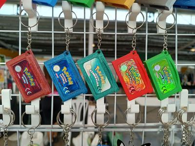 Nintendo GBA Cartridge Keychain