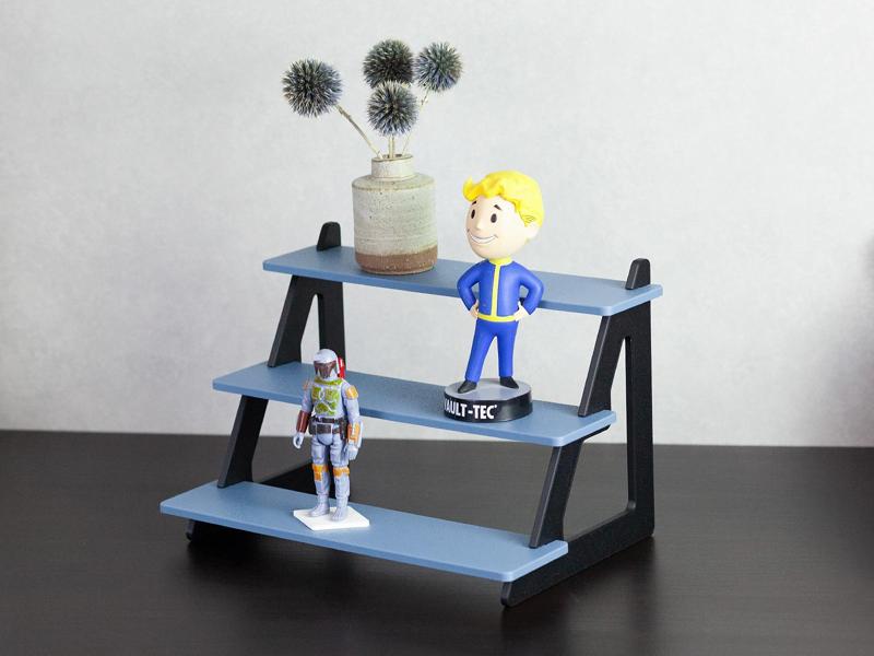 Display Stand w/ 3 Tiers for Models, Minis & Toys