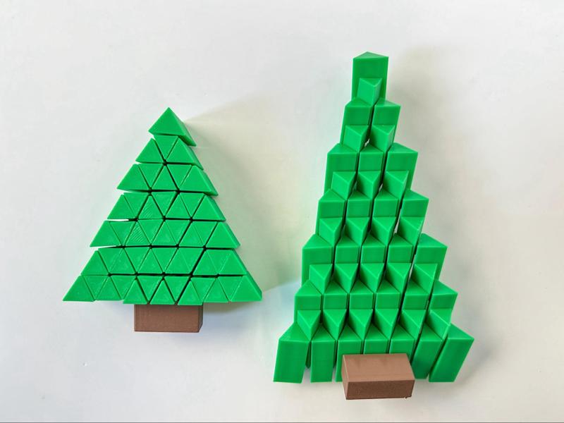 Pixel Tree Fidget