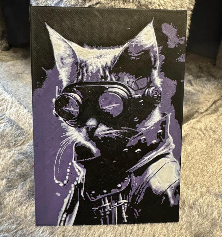 Cyberpunk kitty