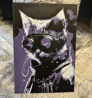 Cyberpunk kitty