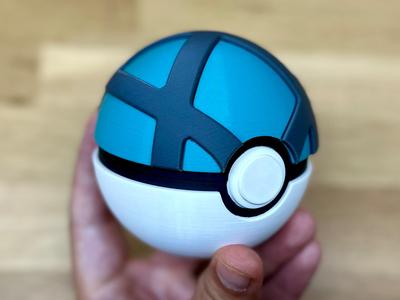 Net Ball - Pokeball - Pokemon - Fully Functional