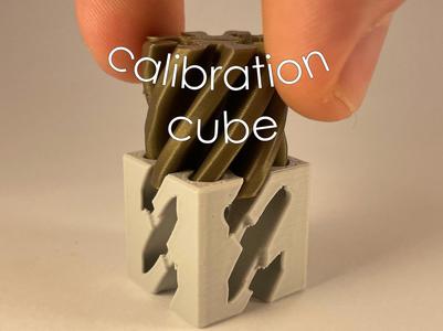 impossible pass through calibration cube | helix 