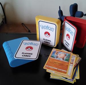 Pokemon deck box label