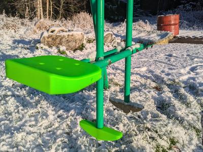Seesaw Swing (seat and footrest)