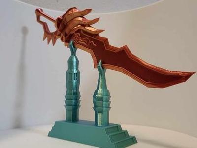 Poison sword from Metin2