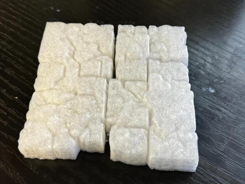 Flat Glacier For Displaying Models