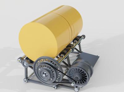 Modular rolling Tumbler