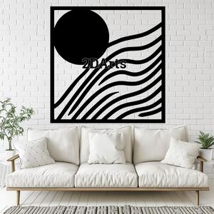 Abstract Modern 2D Wall Art/Window Art - Digital STL & SVG Files for 3D Printing and Laser Cutting