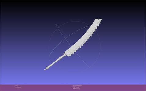 NIER Kaine Sword Printable Assembly