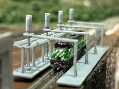 T Gauge Sanding Tower 1:450