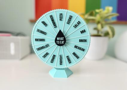 What to eat - Wheel of fortune