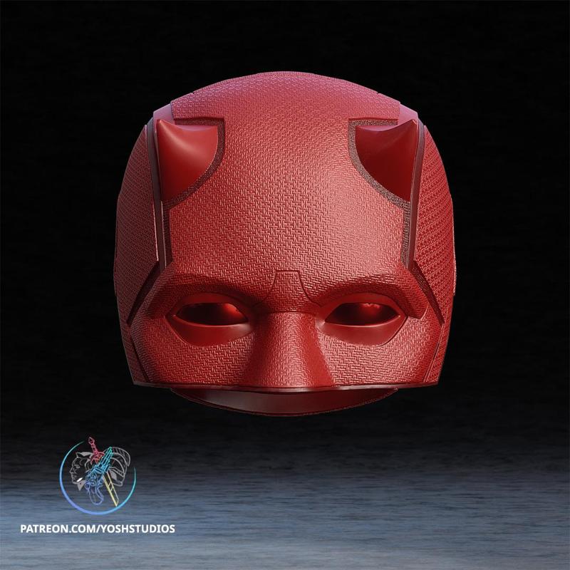 Daredevil Born Again Helmet 3D Printer File STL