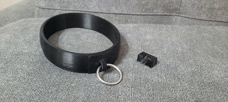 Locking Bondage Collar