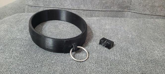 Locking Bondage Collar