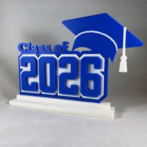 2026 Graduation Decoration STL File – Perfect for Gifts & Celebration - NO AMS - COMMERCIAL LICENSE
