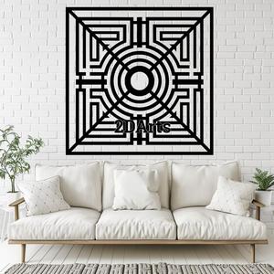 Mandala 2D Wall Art/Window Art - Digital STL & SVG File for 3D Printing or Laser Cutting