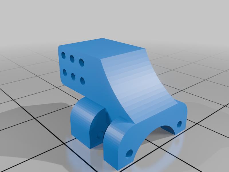SCX24 rear link riser