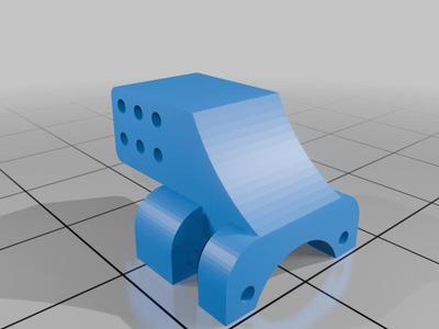 SCX24 rear link riser